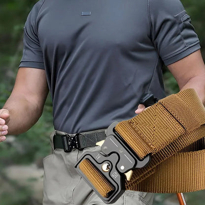 Lusinn® Tactical Work Belt – Quick-Release & Tear-Resistant