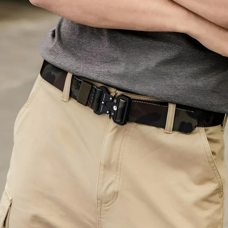 Lusinn® Tactical Work Belt – Quick-Release & Tear-Resistant