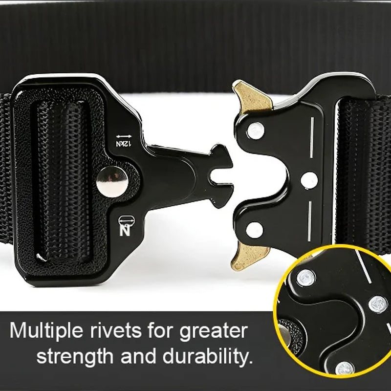 Lusinn® Tactical Work Belt – Quick-Release & Tear-Resistant