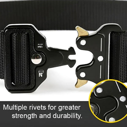 Lusinn® Tactical Work Belt – Quick-Release & Tear-Resistant